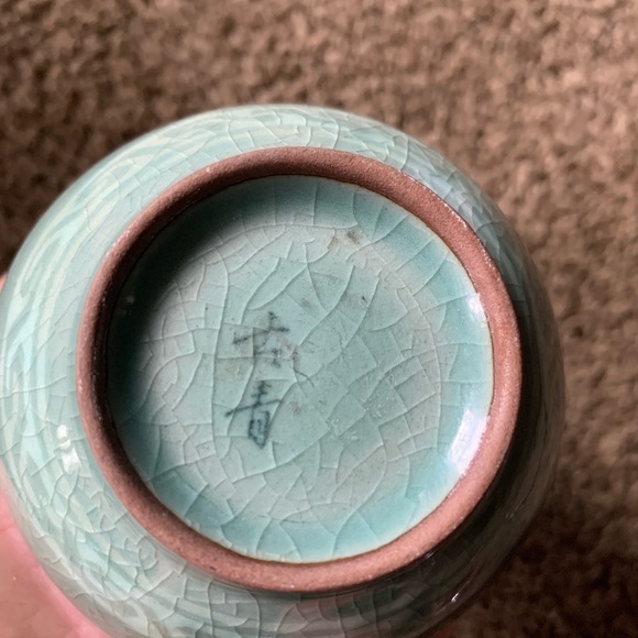 Vintage Oriental Early 20th Century Bud Vase - Picture 4 of 4